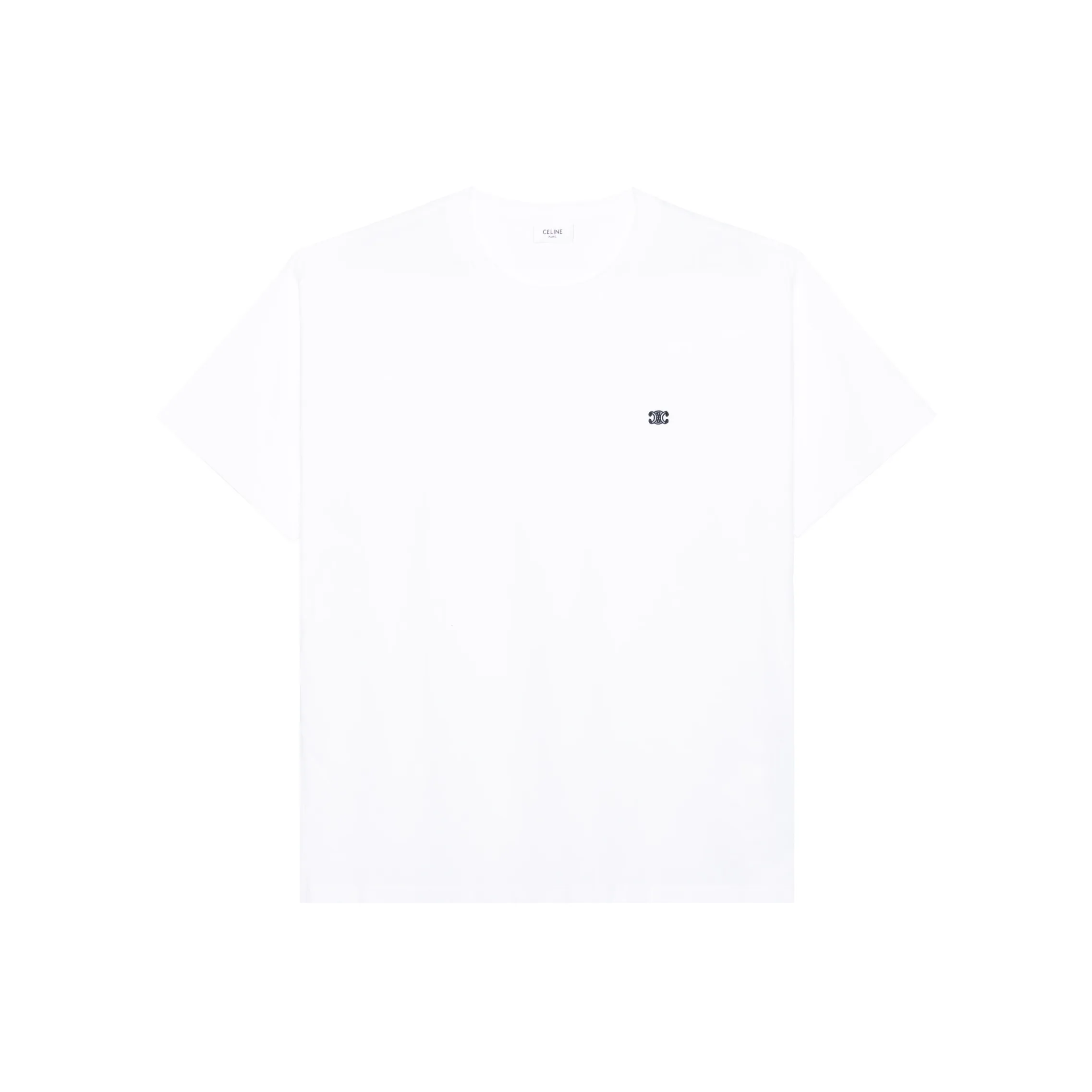 CELINE Triomphe T Рубашка Мужская Белая