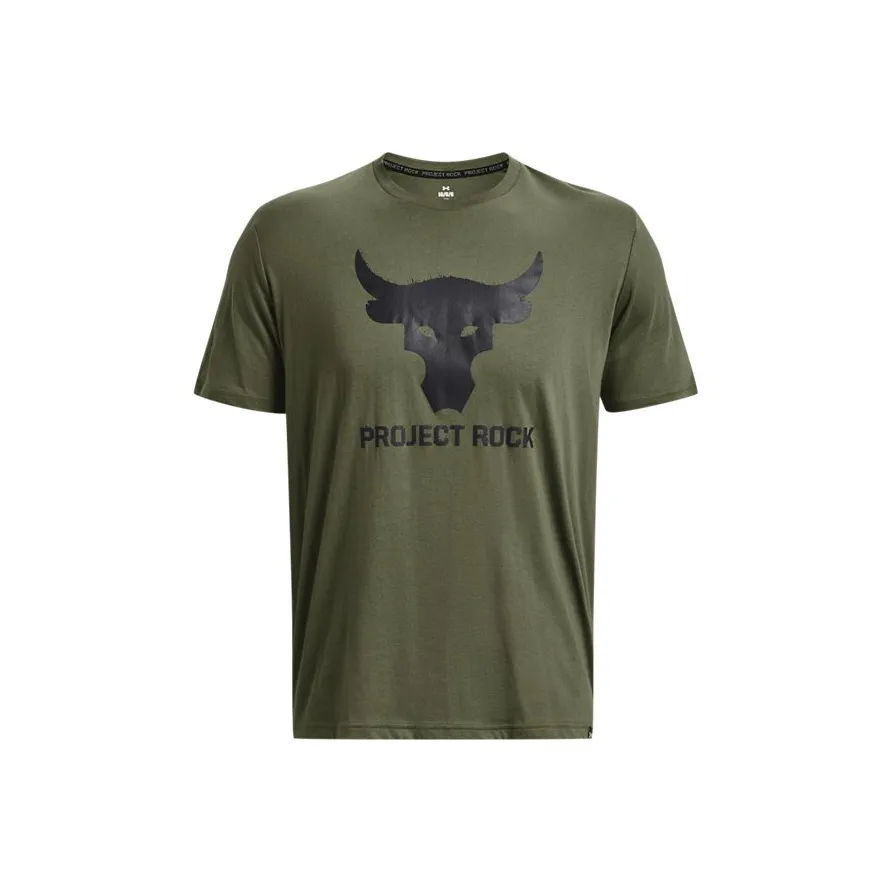 Under Armour Project T Рубашка Мужская Зеленая