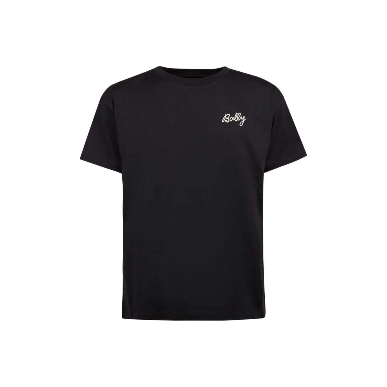 BALLY Logo embroidered Organic Cotton T shirt