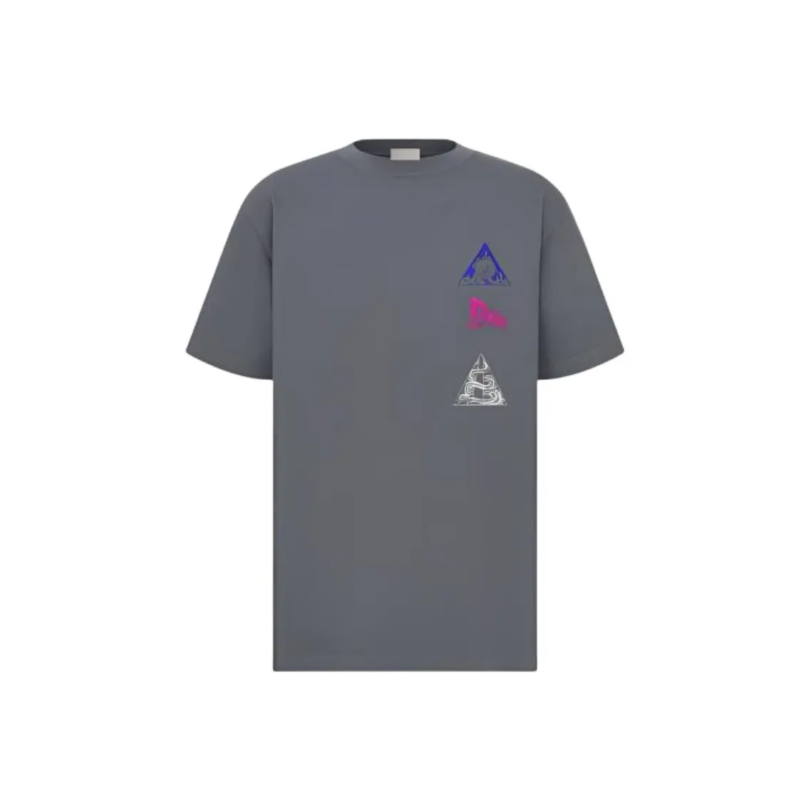 DIOR T Shirts Men's Gray