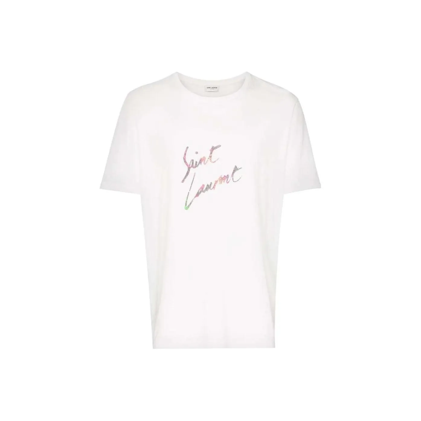SAINT LAURENT SS23 T Shirt Men's White