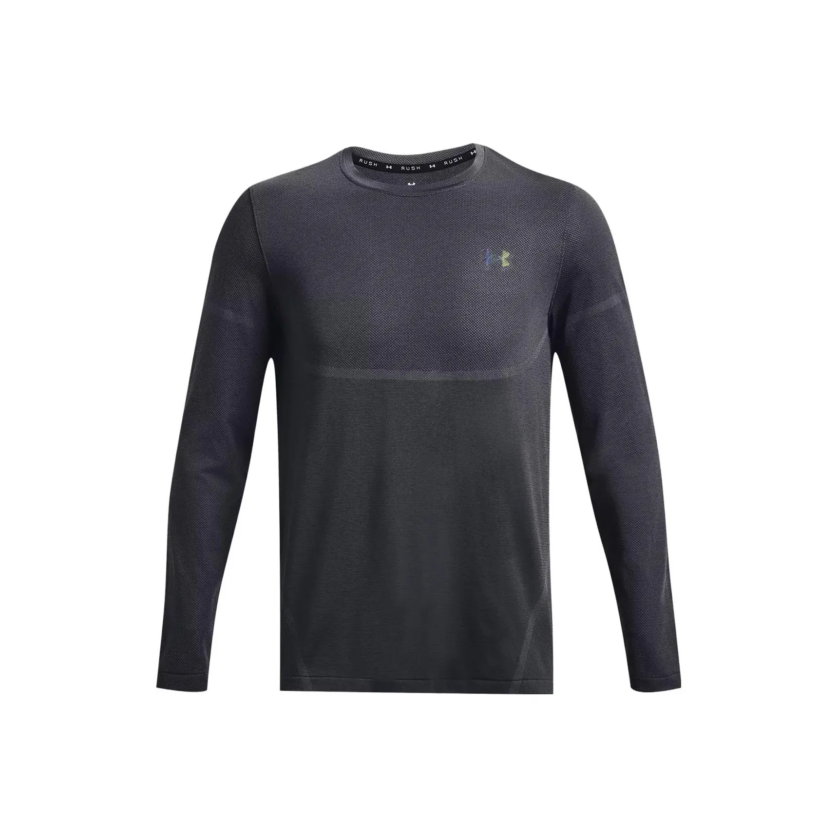 Under Armour RUSH T Shirt Men's Peach Gray