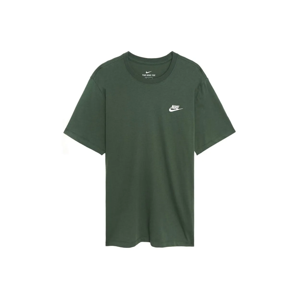 Nike Армейский зеленый Мужской T-рубашки