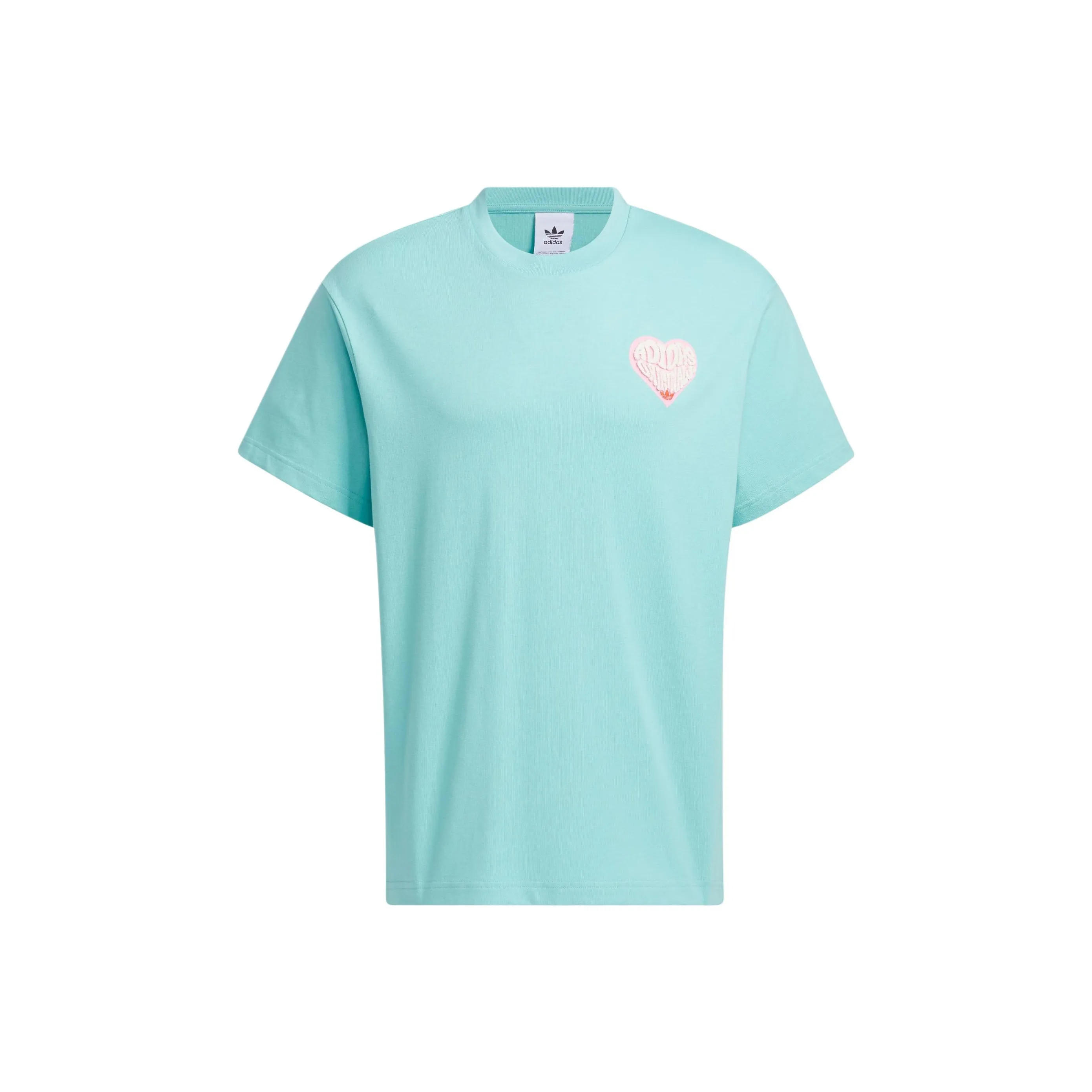 Adidas Originals SS24 T Shirt Unisex Simple Mint Green