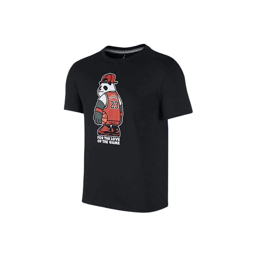 Jordan Черный Унисекс T-рубашки