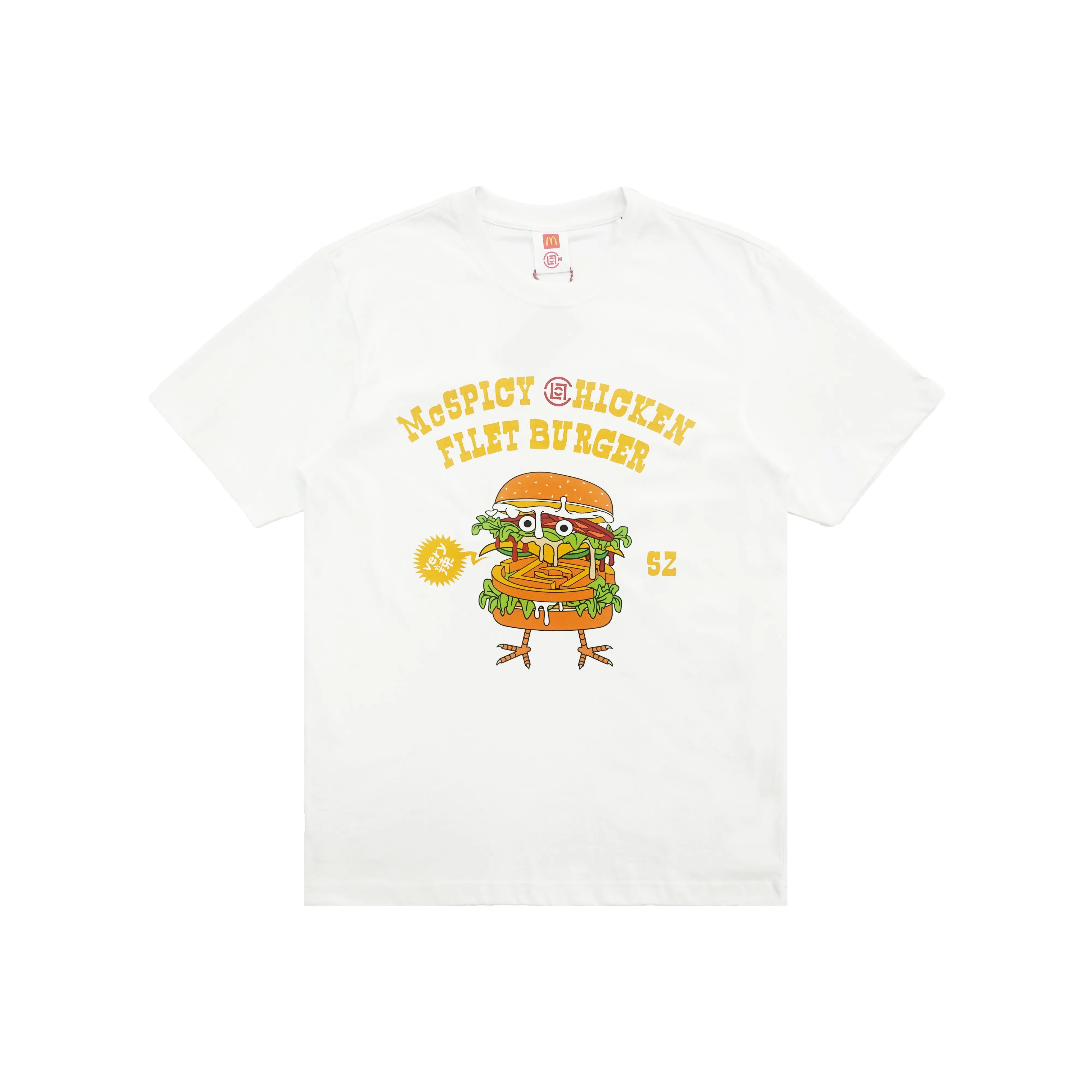 Mcdonald's X CLOT X McDonald's T Shirts Men's White