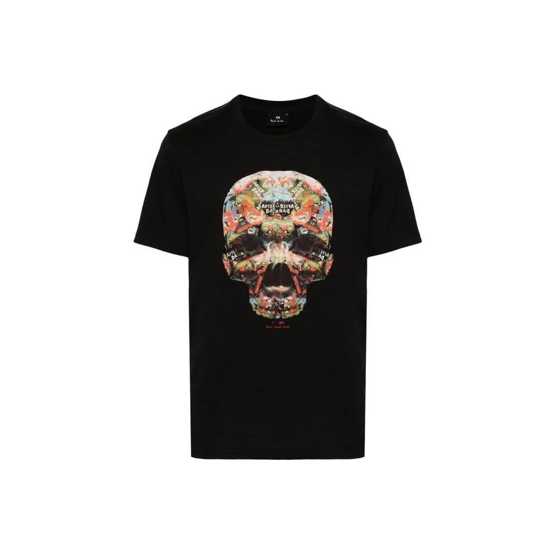 Ps Paul Smith Skull Printed Crewneck T Shirt