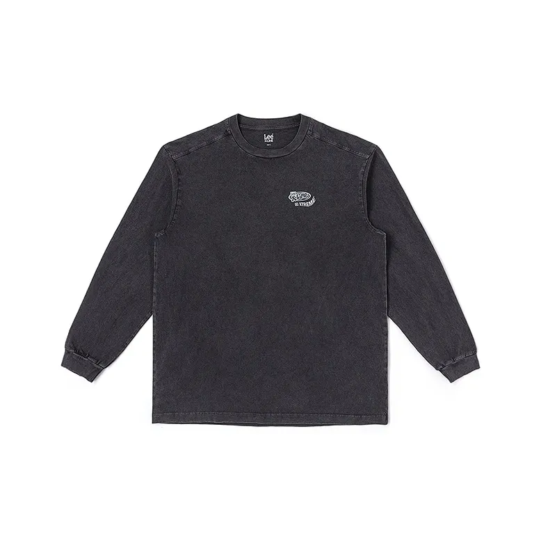 Lee Xline Мужская Черная T-Рубашка