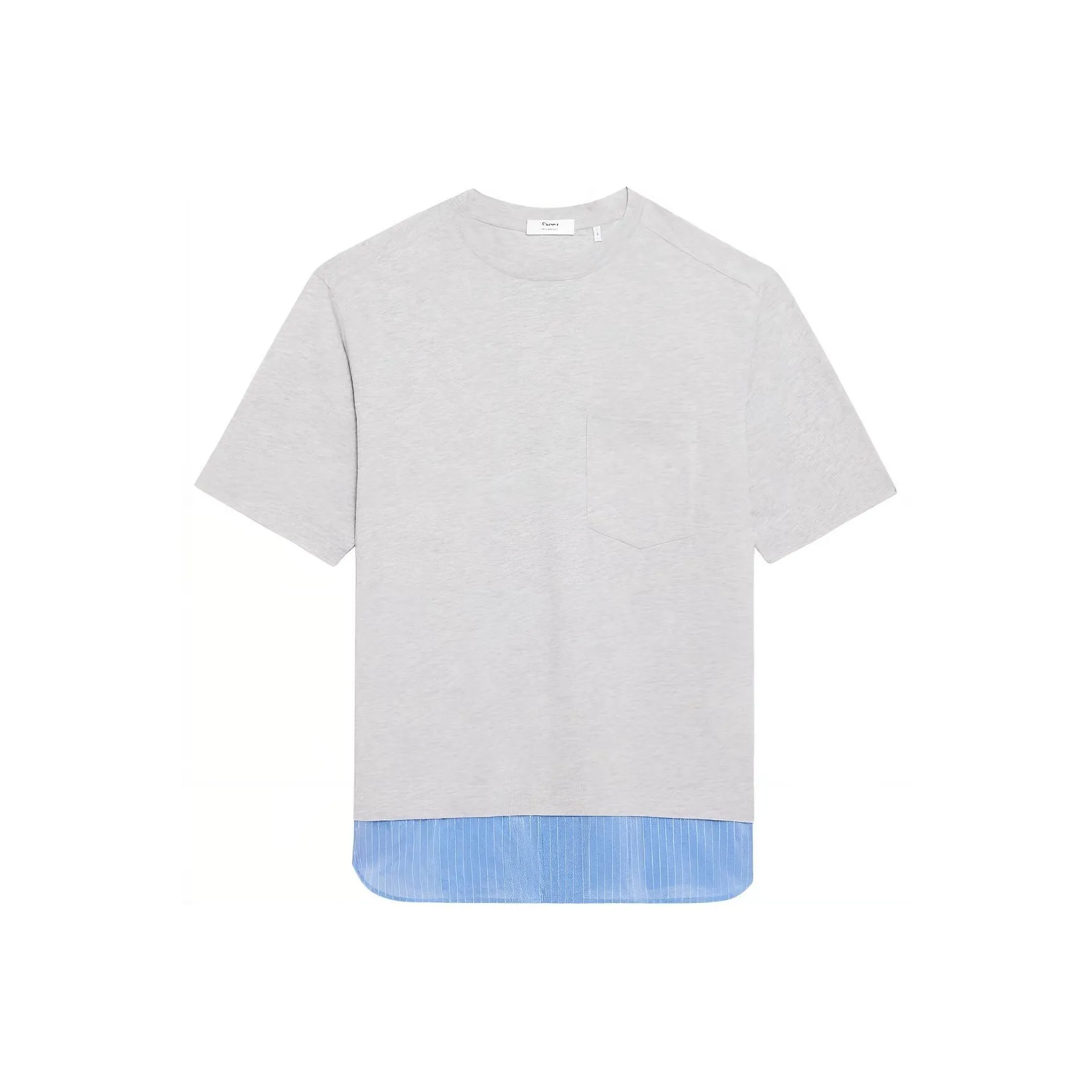 THEORY Designer Co-authored Collection T-Shirts Men Gray