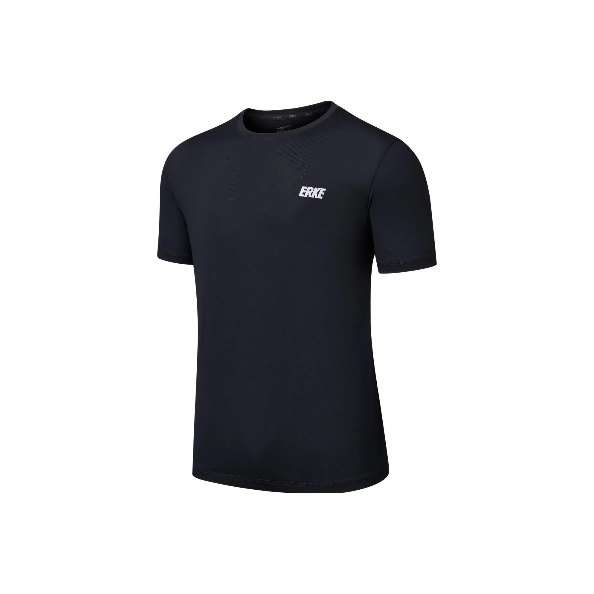Erke Moisture Wicking Series T-Shirt Мужская Глубокий Черный