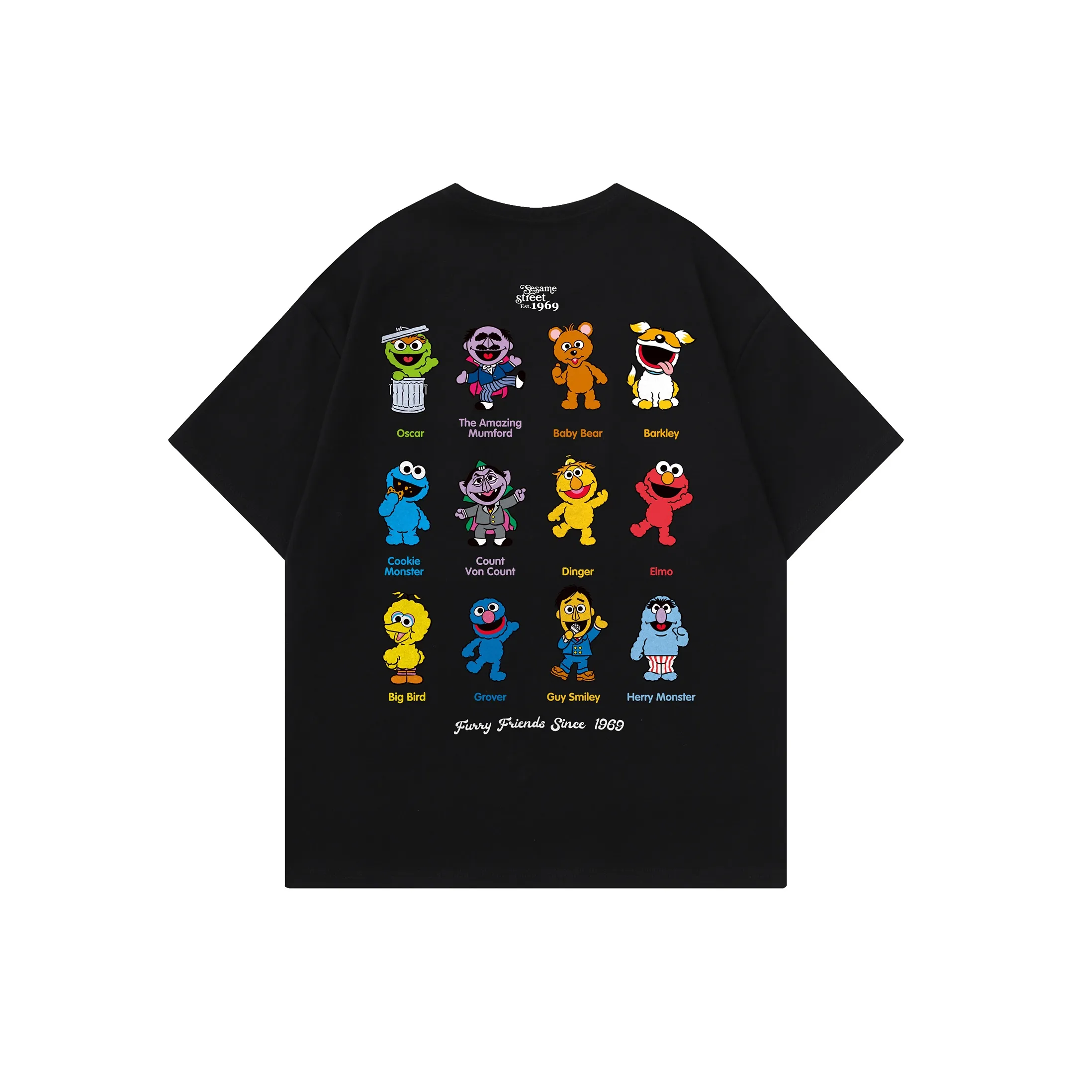 SESAME STREET T Shirt Long Sleeved Short Sleeved Unisex
