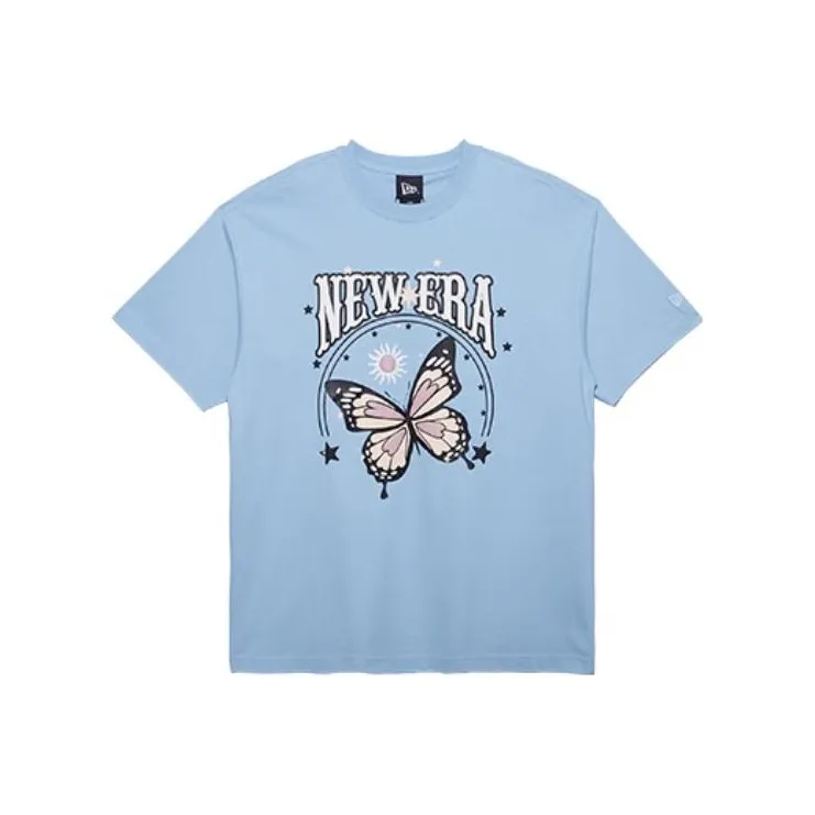 New Era T Shirts Unisex Blue