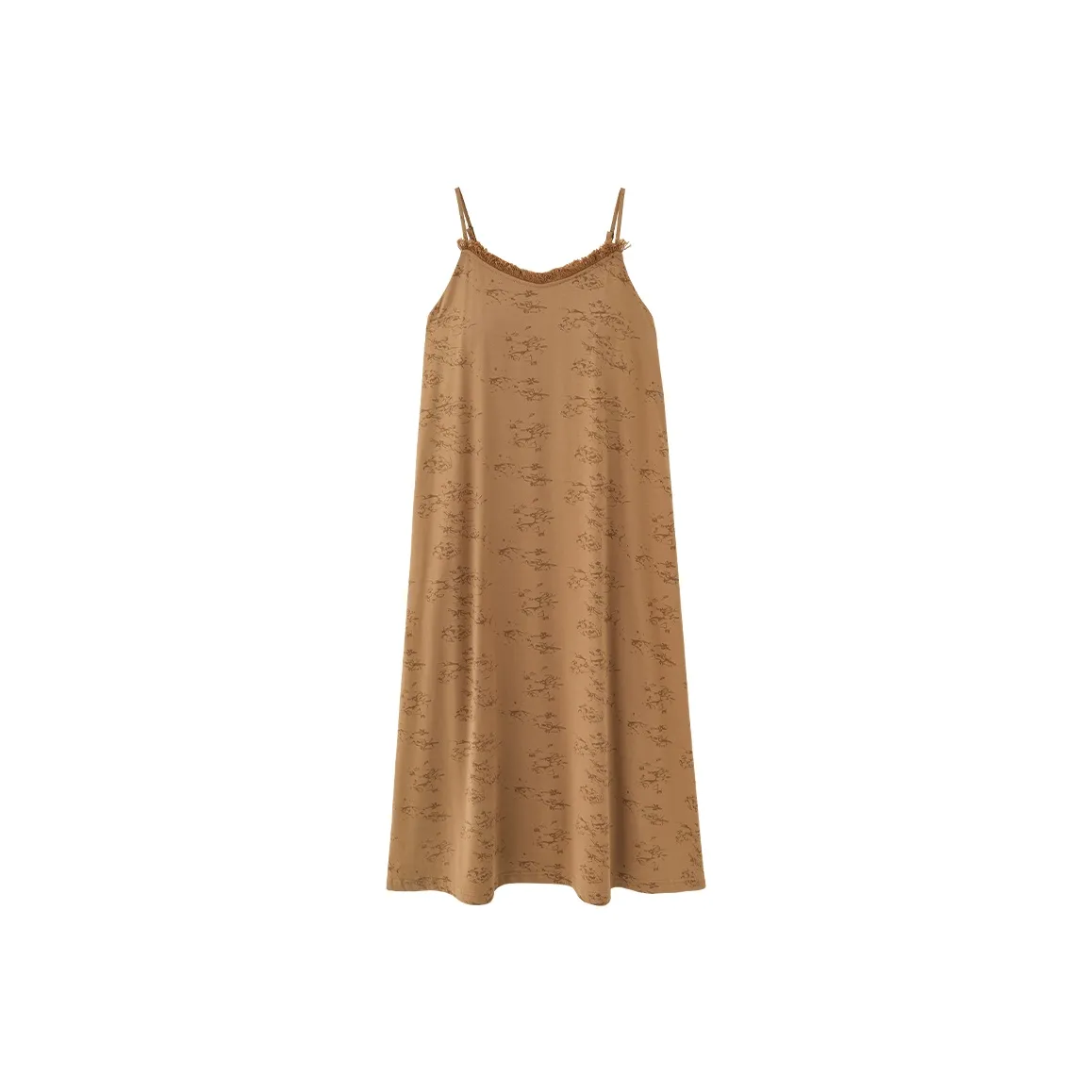 XIAFENYAN Nightgown Women's Brown