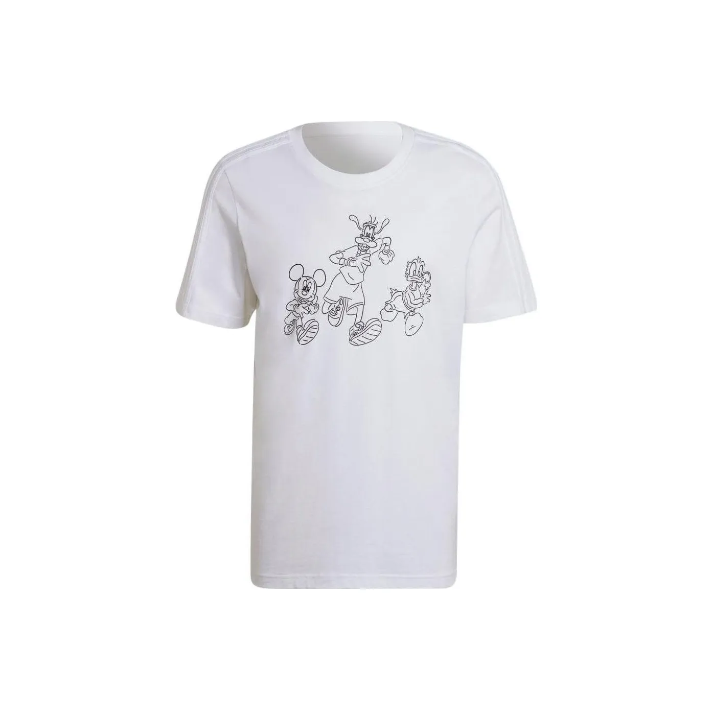 Disney X Adidas Originals T Shirts Men White
