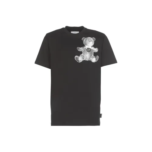 PHILIPP PLEIN Черная Мужская Рубашка