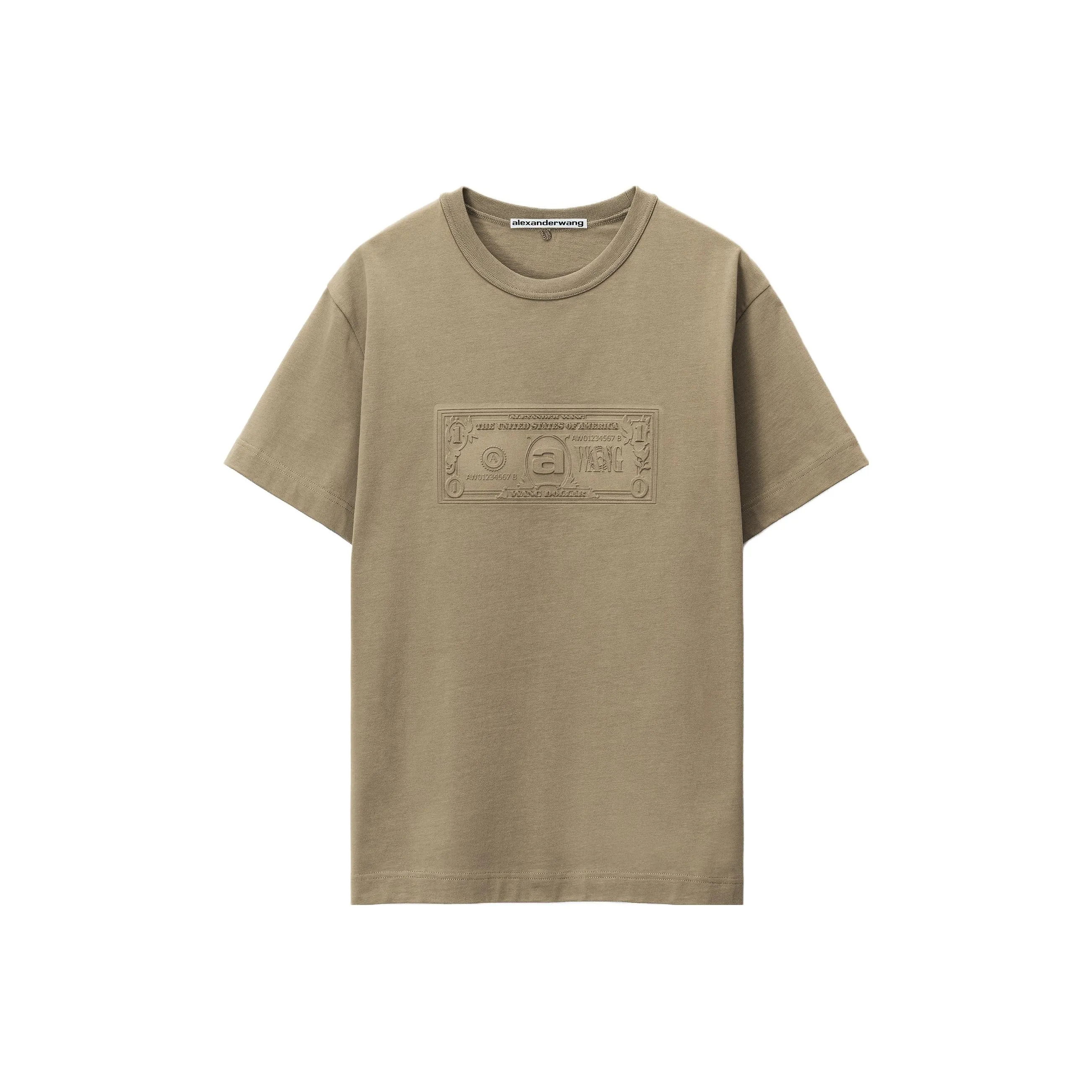 Alexander Wang Money print Short sleeve T shirt