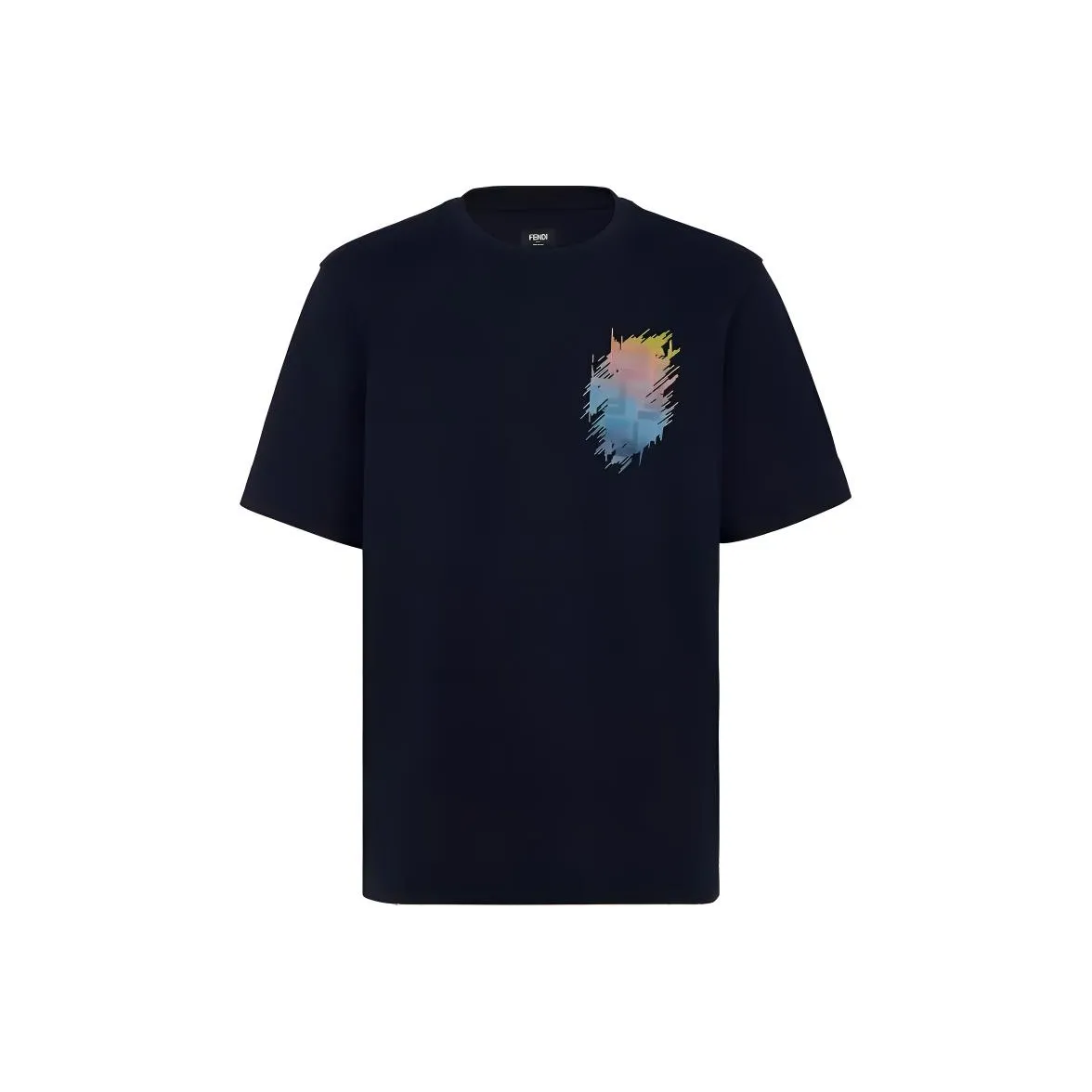 FENDI T Shirts Men's Blue