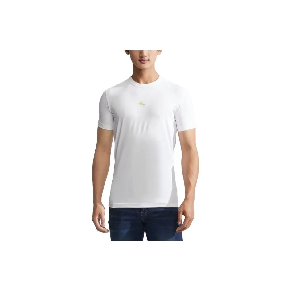 Calvin Klein Rainbow Series White Moon Мужская T-рубашка