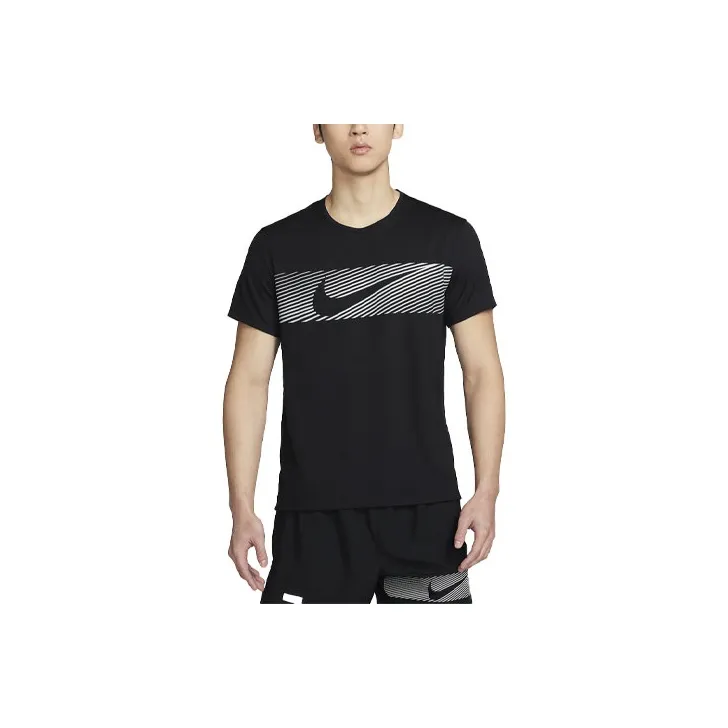 Nike Dri Fit T-Shirt Мужской Черный