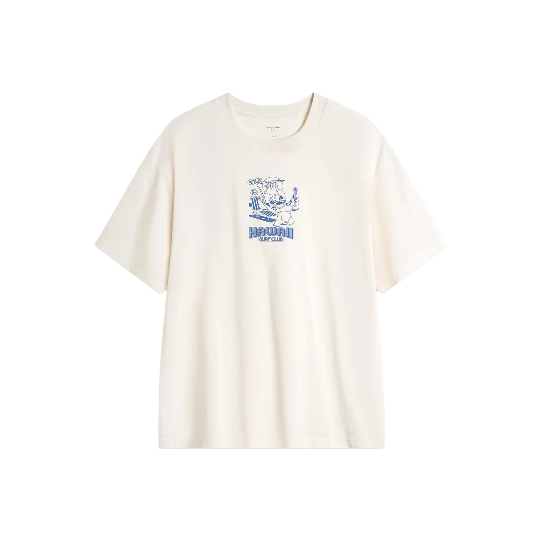 LiNing x Disney T-Shirt Мужской Экрю