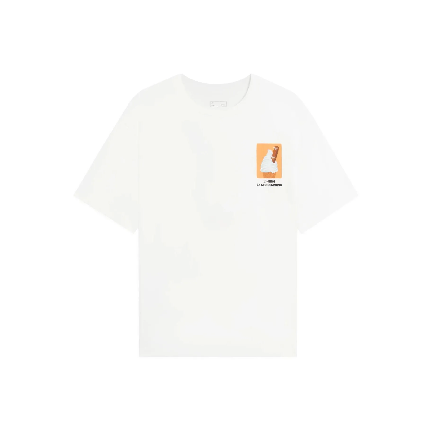 LiNing T Shirts Unisex White