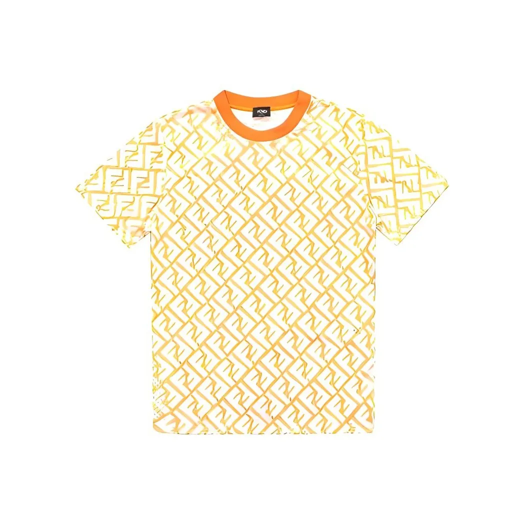 FENDI SS23 T Shirt Men's Orange