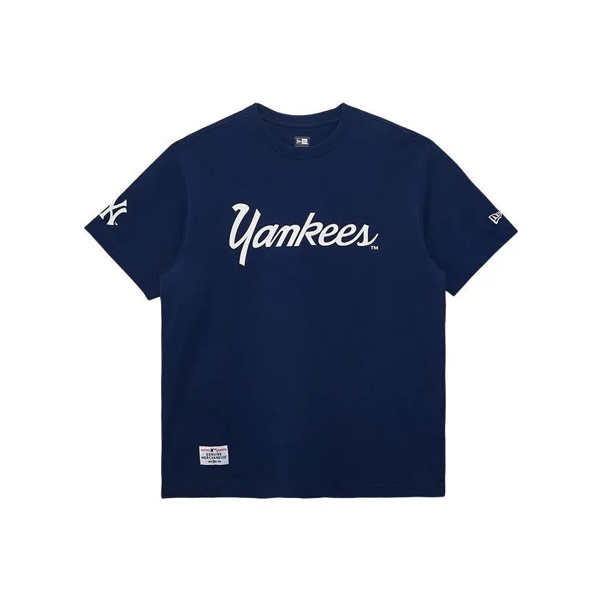 New Era T-Shirt Унисекс Темно-синий