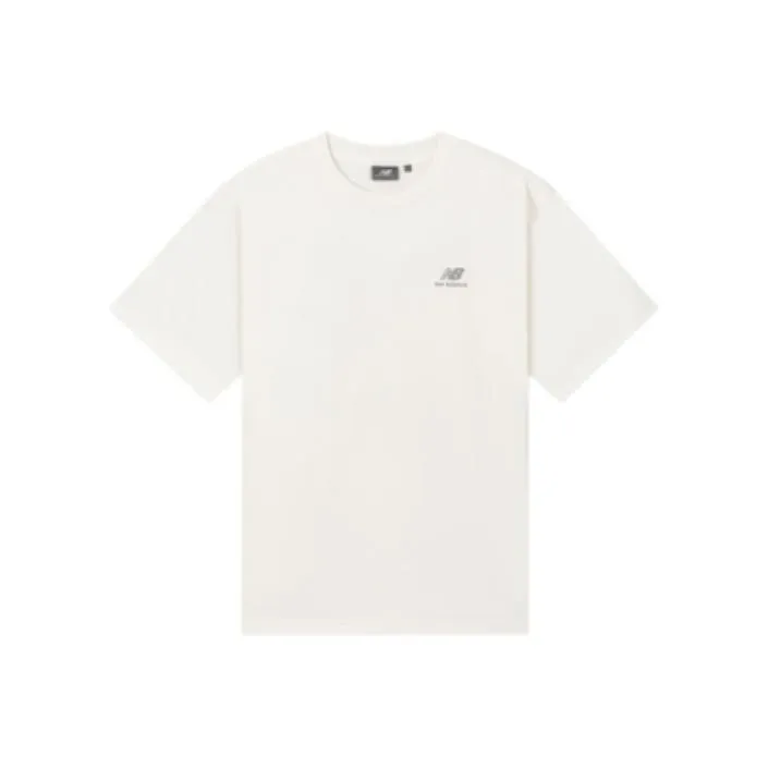 New Balance SS23 T Shirt Men's Ivory White