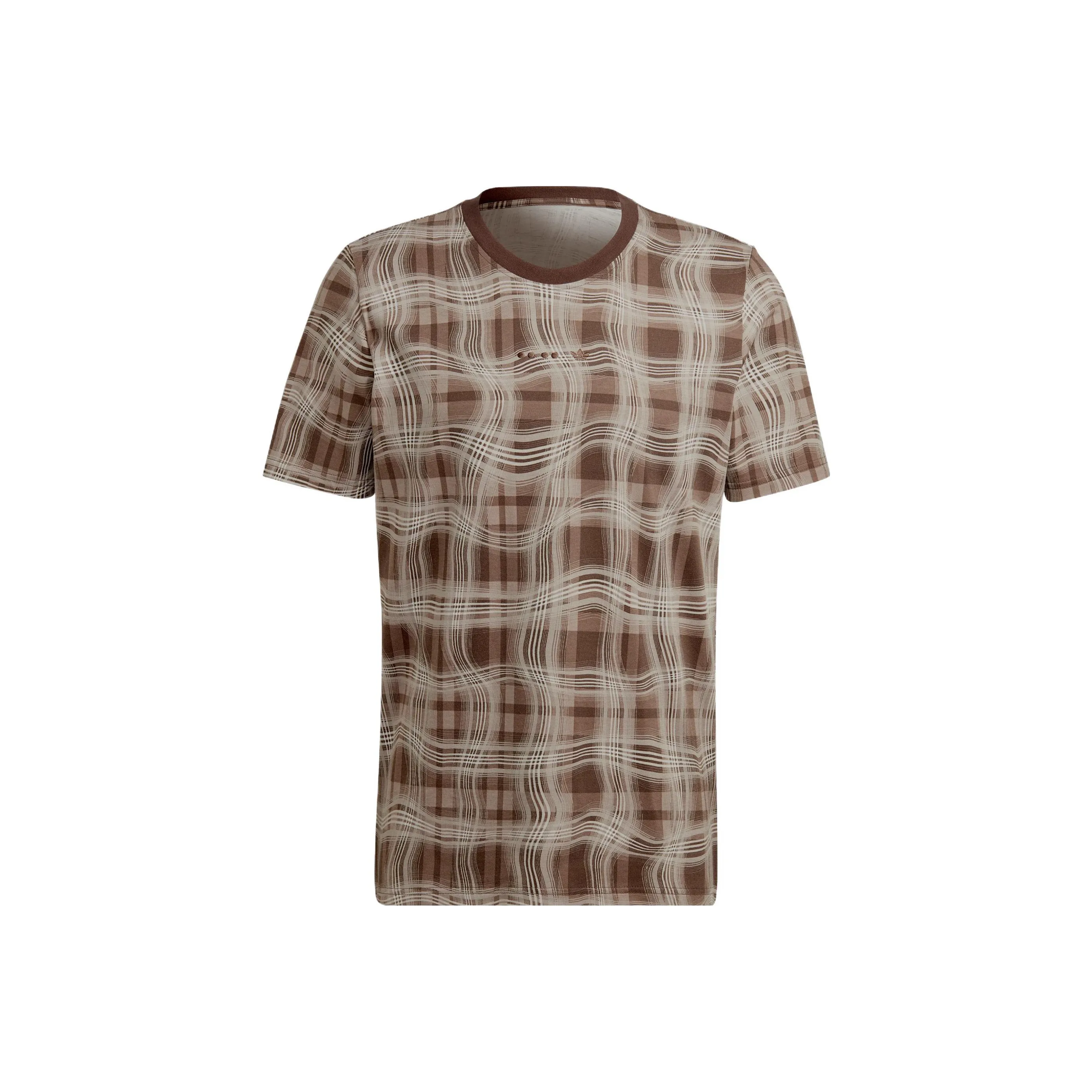 Adidas Originals REVEAL ALLOVER T Shirts Men's Pink Brown