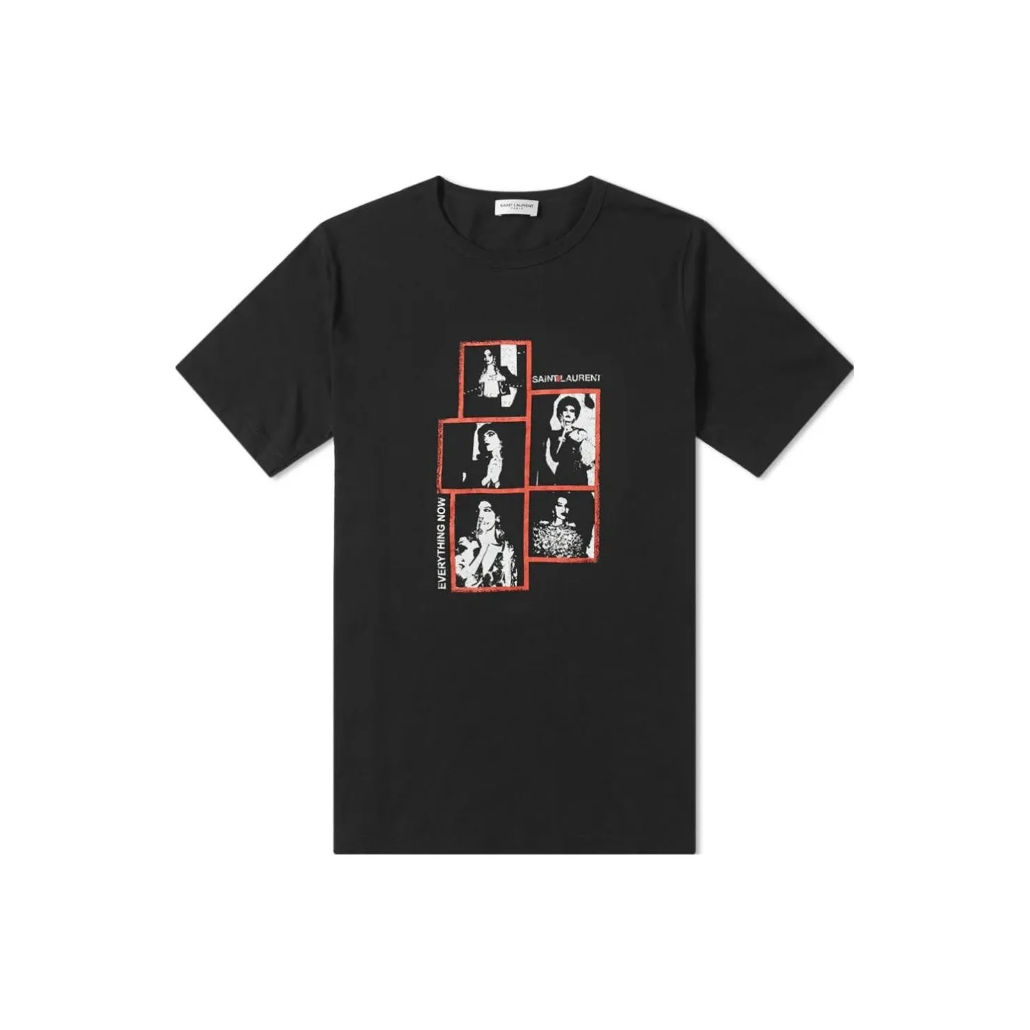 SAINT LAURENT SS23 T Shirt Men's Black