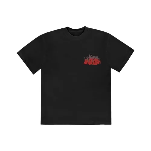 TRAVIS SCOTT Черная унисекс футболка