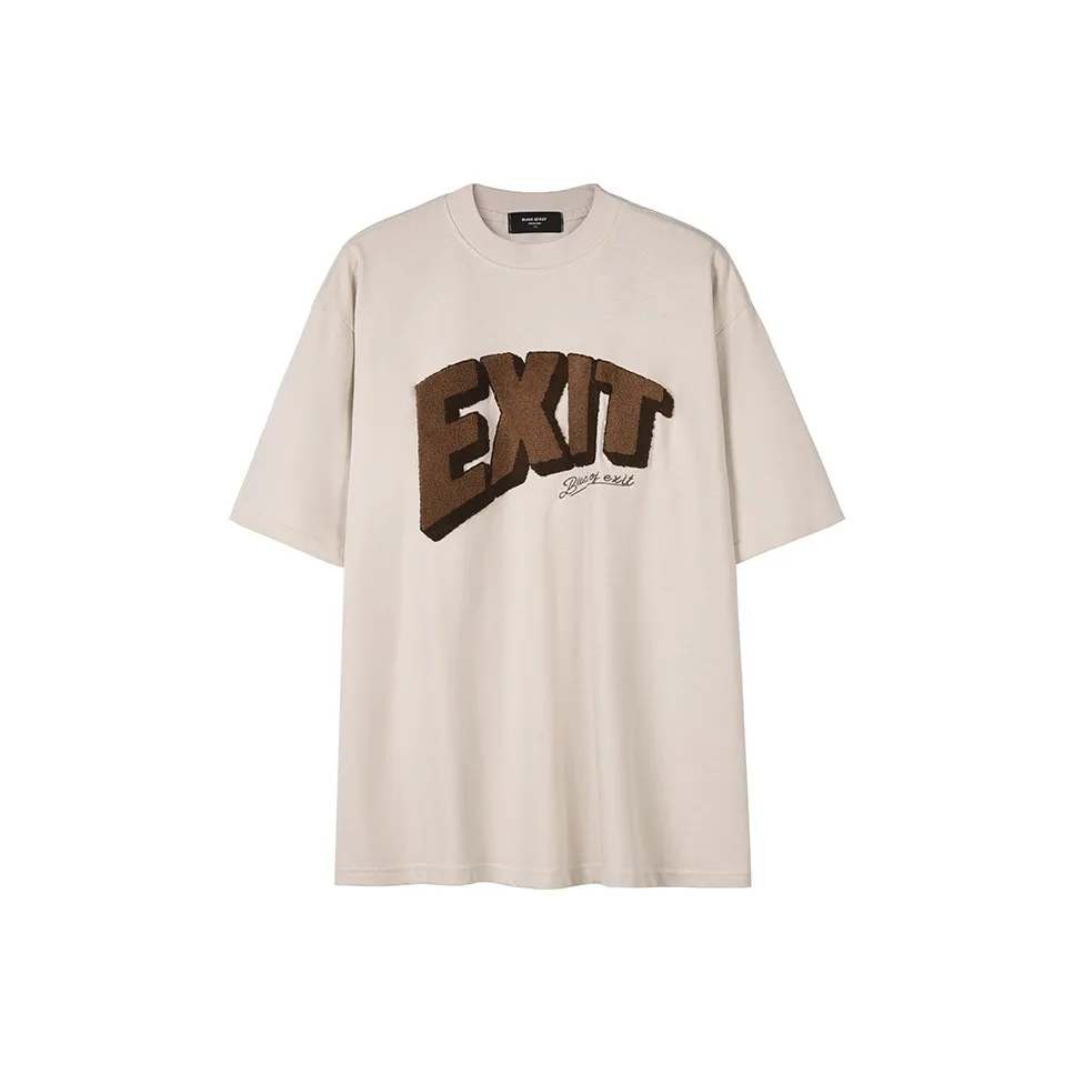 BLACK OF EXIT Short Sleeved T Shirts Unisex