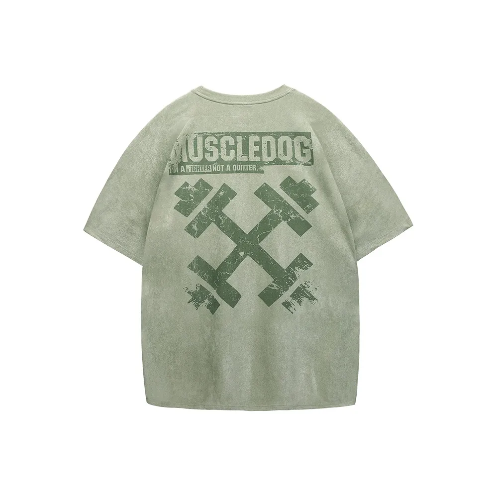 Muscle Dog T Shirts Men's