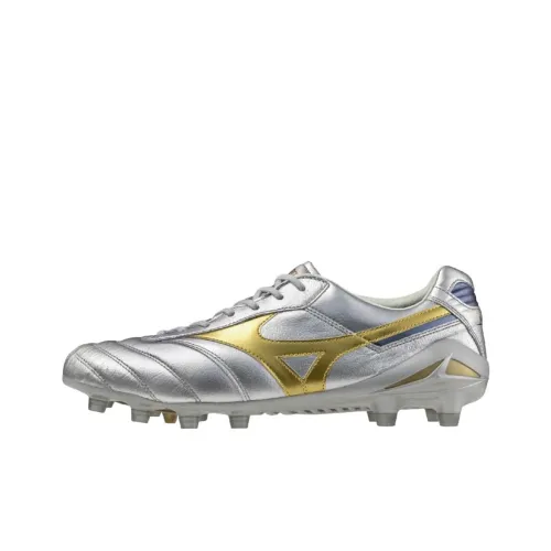 Mizuno Morelia DNA JAPAN Футбольные бутсы Низкие Серебристые Унисекс