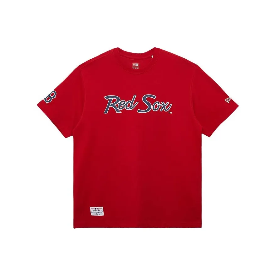 New Era Красный Унисекс Футболка