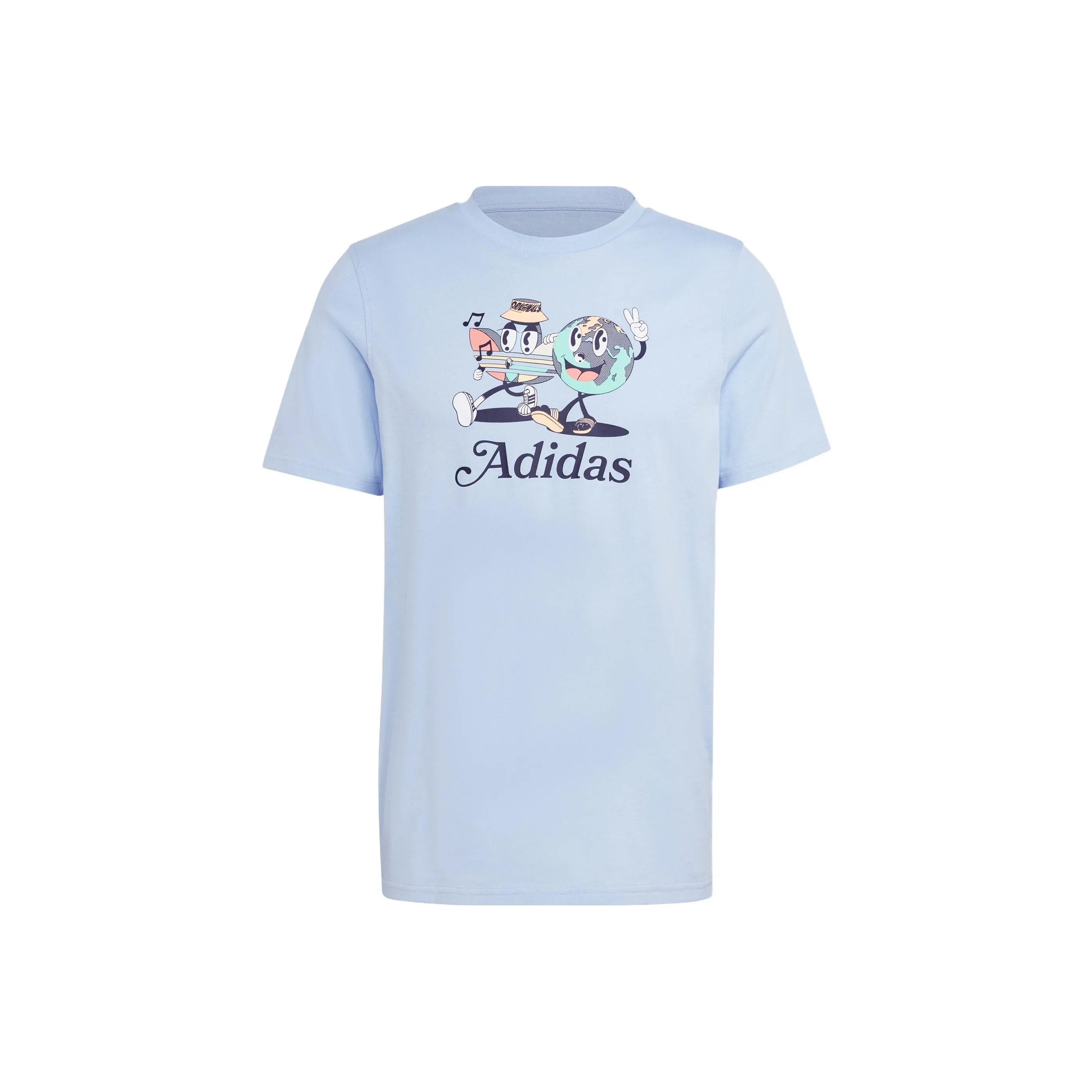 Adidas Originals T-Shirt Мужской Светло-Розовый Синий