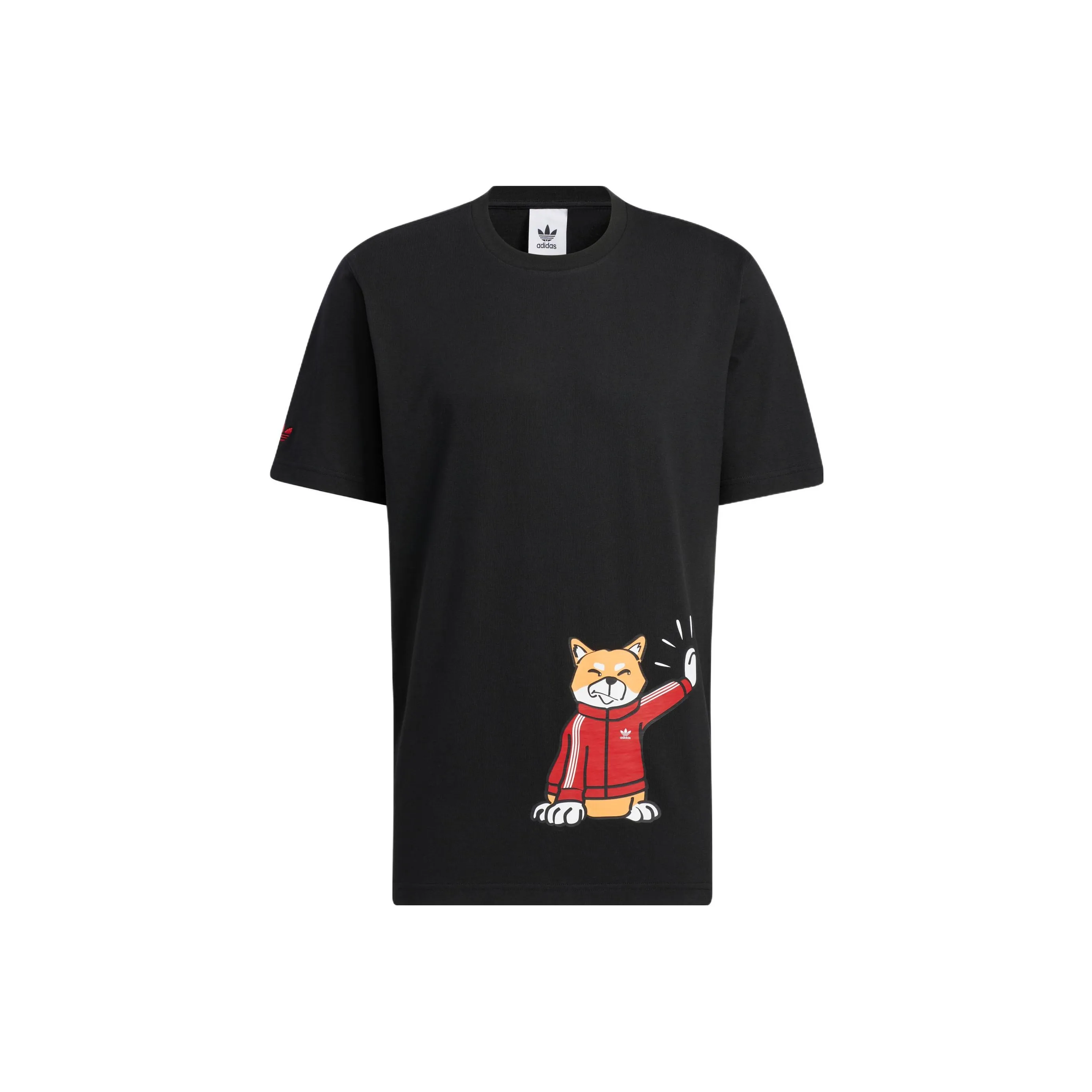Adidas Originals Couple T Shirts Men's Black