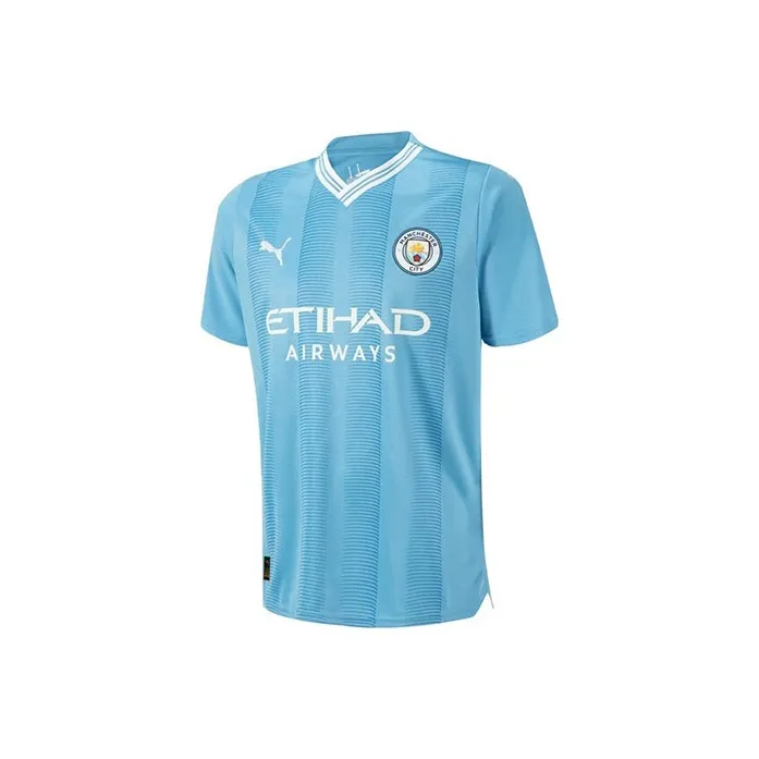PUMA Manchester City's Home Jersey Collection T Shirts Men's Blue