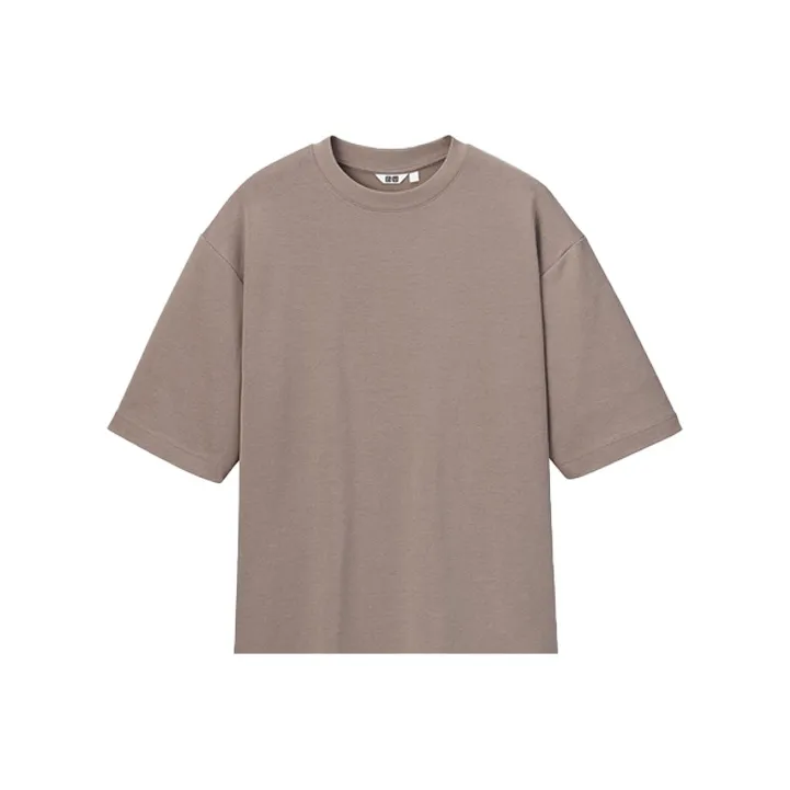 UNIQLO Каштановые Мужские T-рубашки