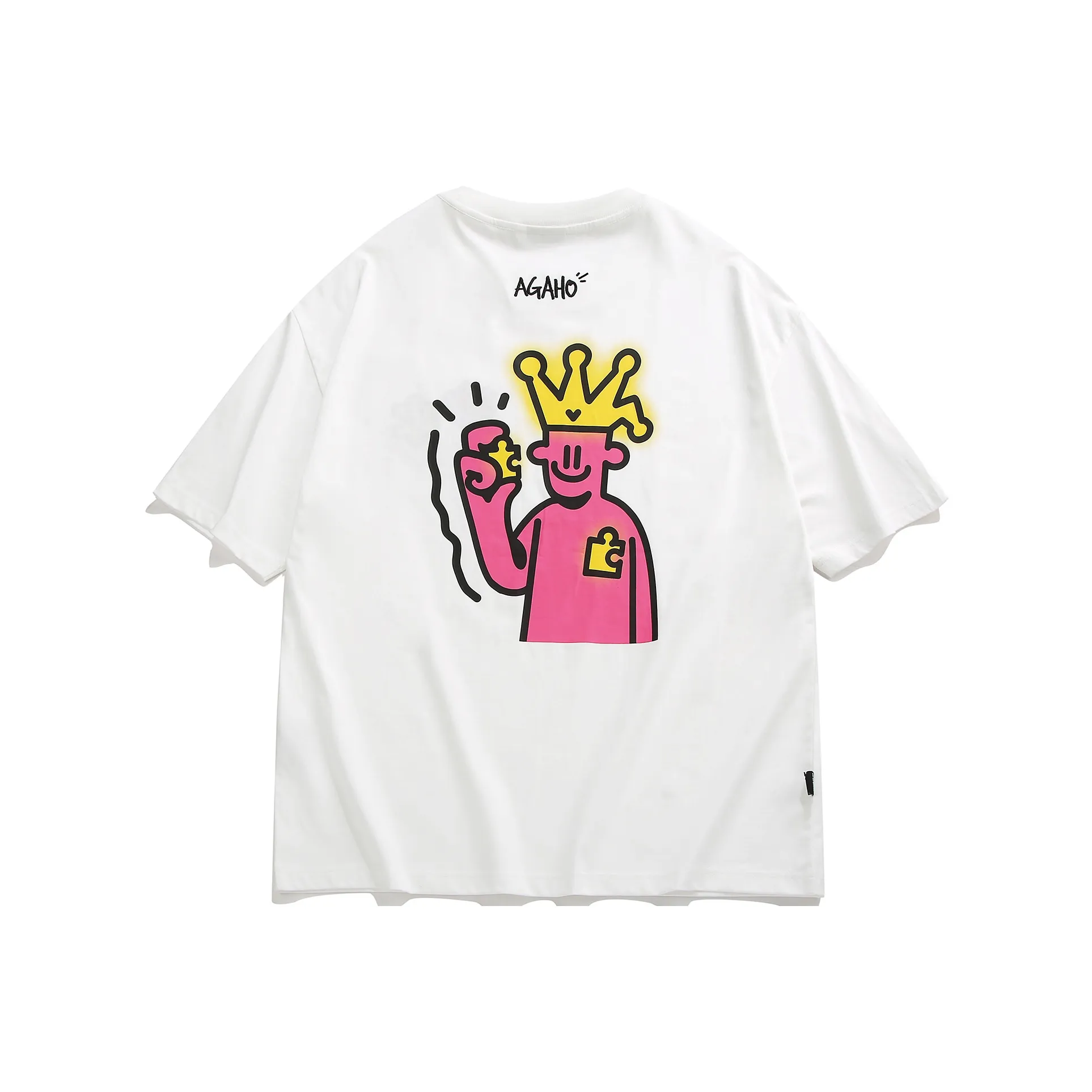Agaho X Guuka T Shirts Unisex White