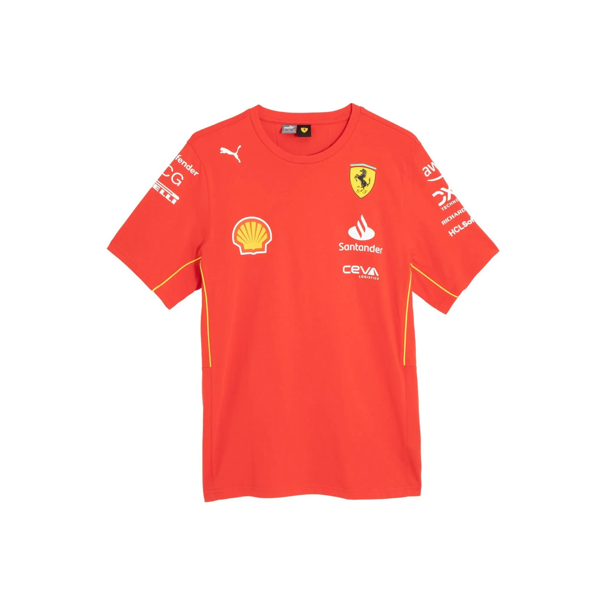 PUMA T Shirts Men Red