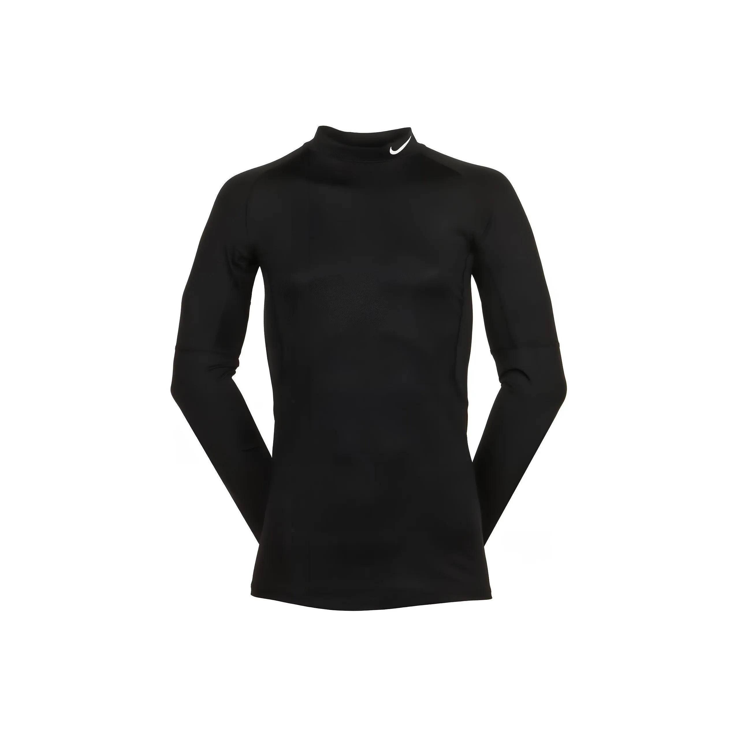 Nike Pro Men's Dri FIT Fitness Mock Neck Long Sleeve Top