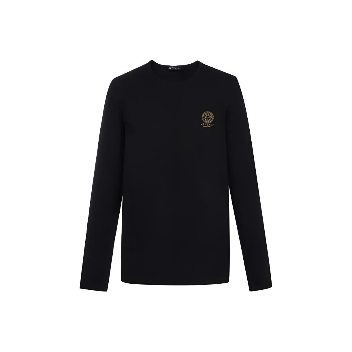 VERSACE Мужские черные T-рубашки