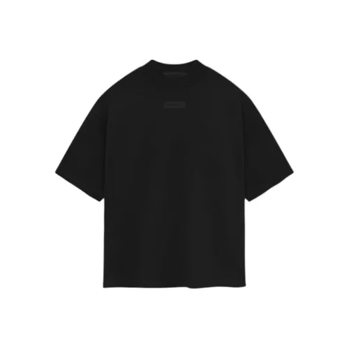 Fear of God Essentials SS24 Глубокий черный/Глубокий черный Мужские рубашки