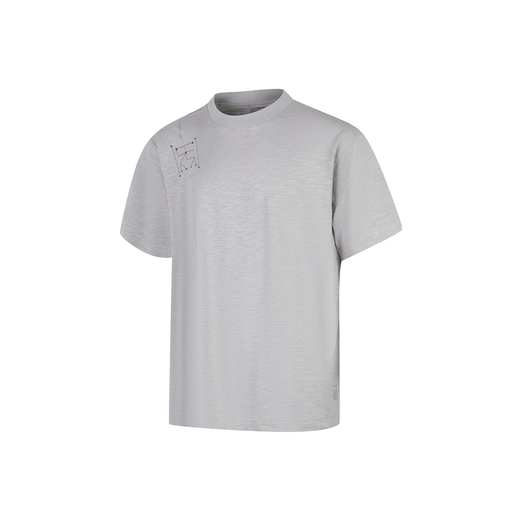 LINING x CHENGLONG LIANMINGKUAN Li Ning x Jackie Chan Co Бренд Kung Fu Series SS23 Рубашка Мужская Серый