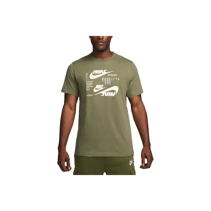 Nike T Shirt Men's Medium Olive Green