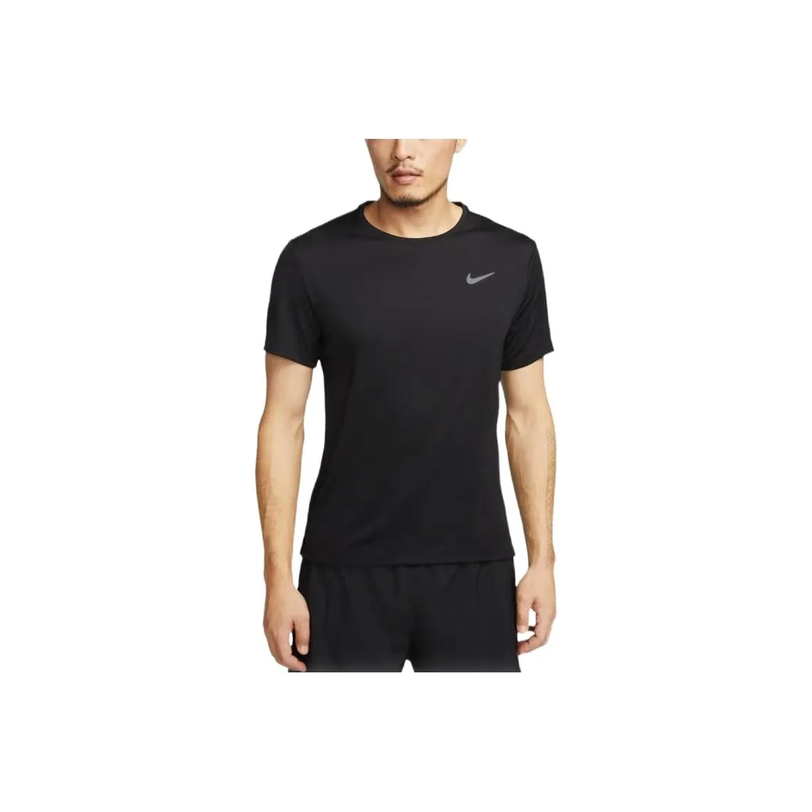 Nike Dri Fit UV MILER T Рубашка Мужская Черная