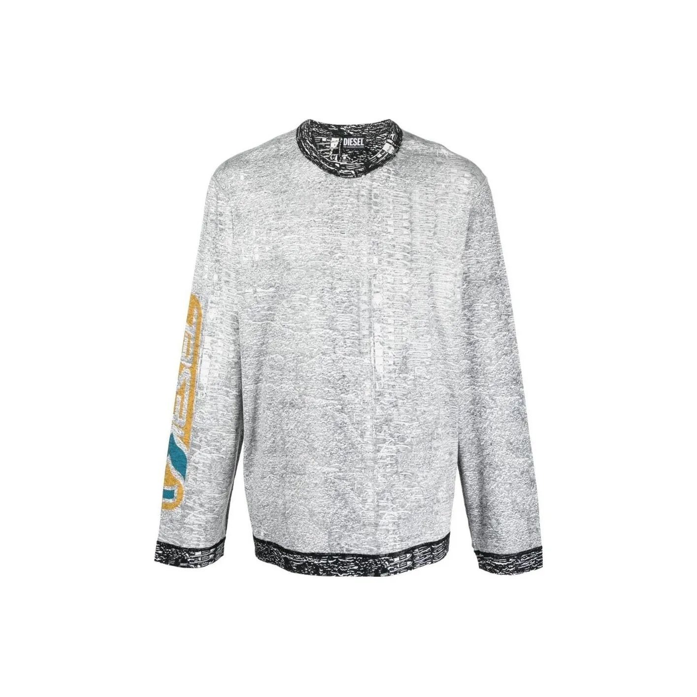 DIESEL Серый Мужской T-Рубашки