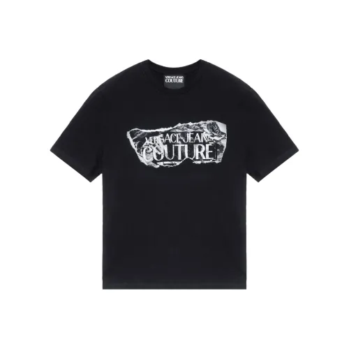 VERSACE JEANS COUTURE Черная Мужская Рубашка