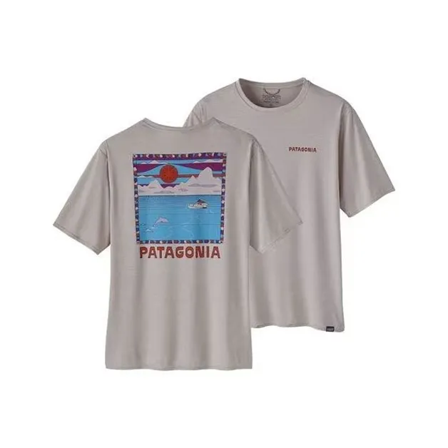 Patagonia Logo print T shirt